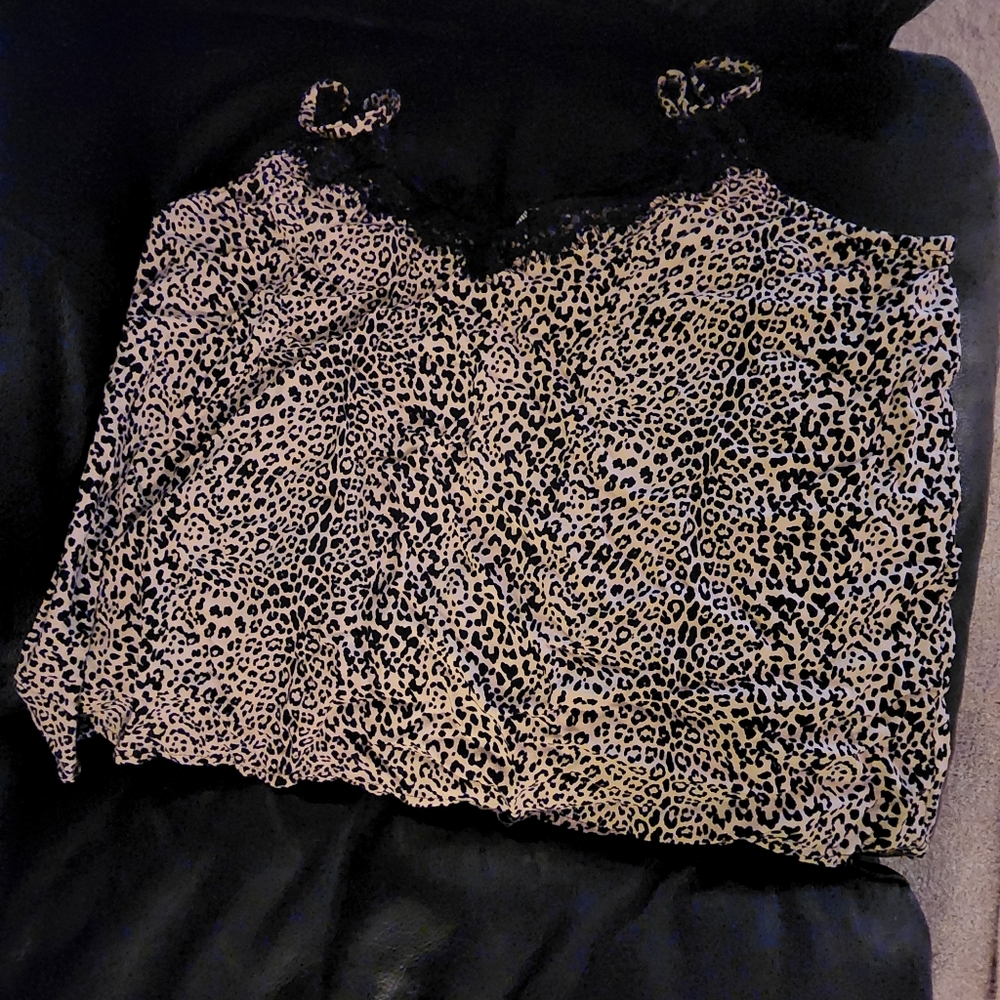 Cheetah Print Womens Top